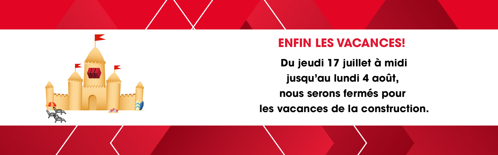 Les vacances